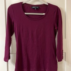 Jones of New York 3/4 sleeve shirt.